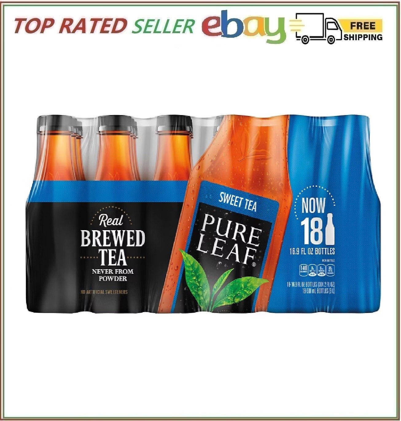 Pure Leaf Real Brewed Tea Sweet Tea 16.9 fl. oz., 18 pk