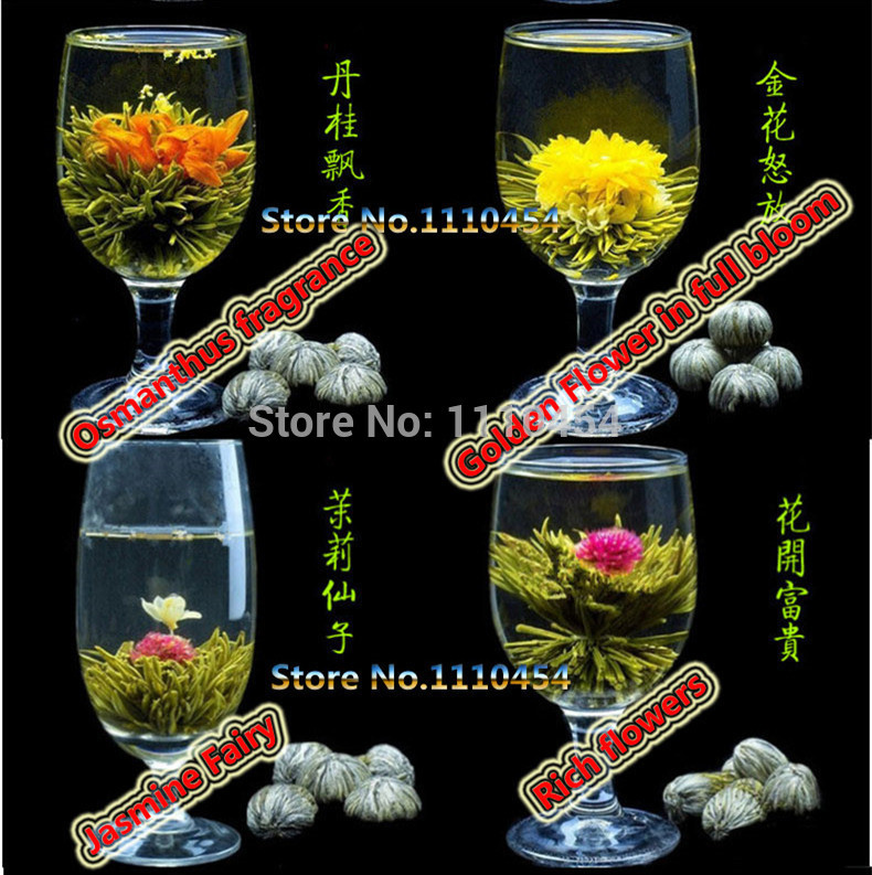Blooming Flower Tea 16 Handmade Herbal Tea Balls Premium Fragrant Tea Gift