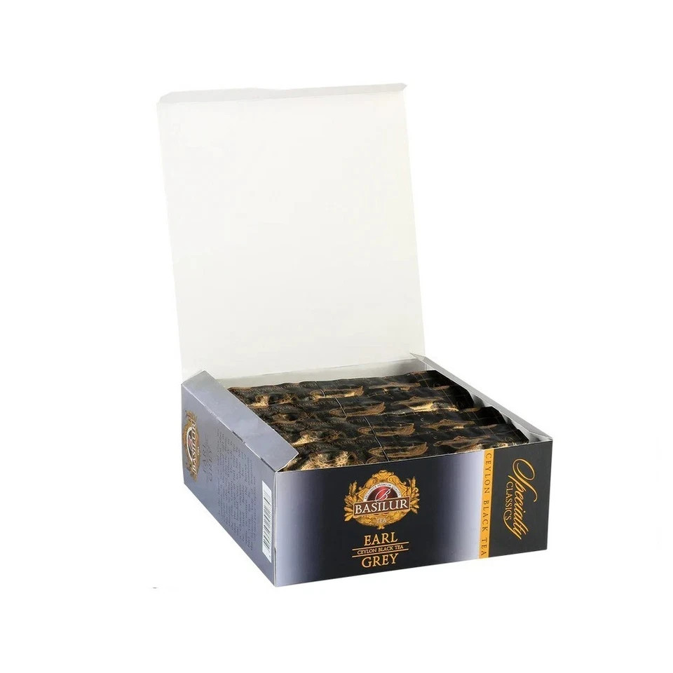 Basilur Ceylon tea specialty classic earl grey 100 Tea Bags