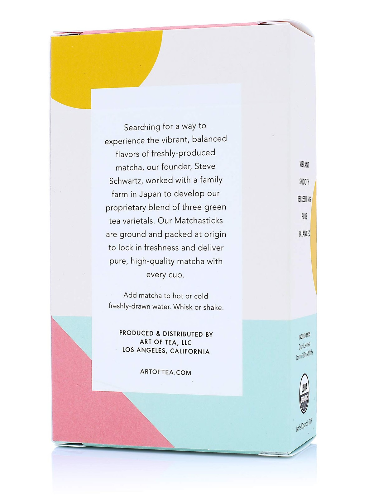 Art of Tea | Matcha Powder Tea | Matchasticks 12 Count