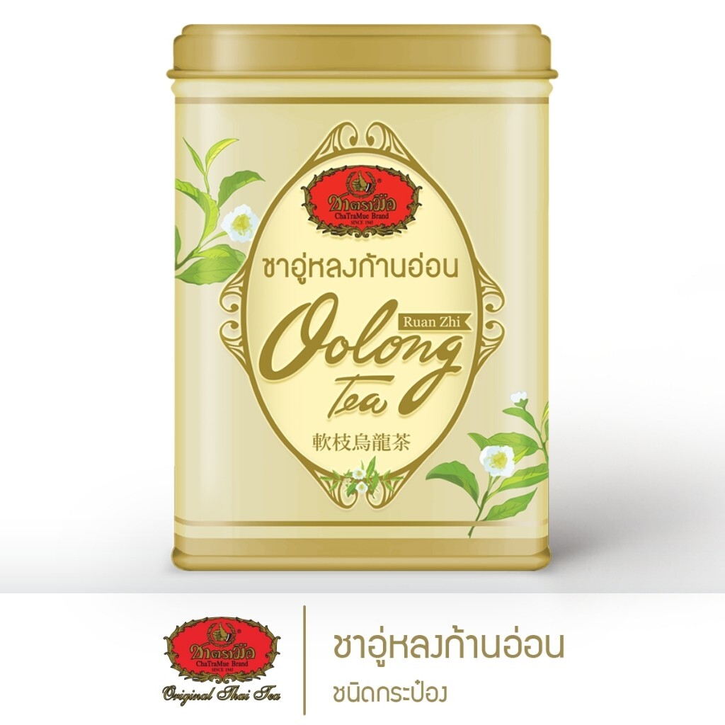 Cha Tra Mue Young Oolong Tea 100% Canned Sweet aroma Refreshing throat 200 g