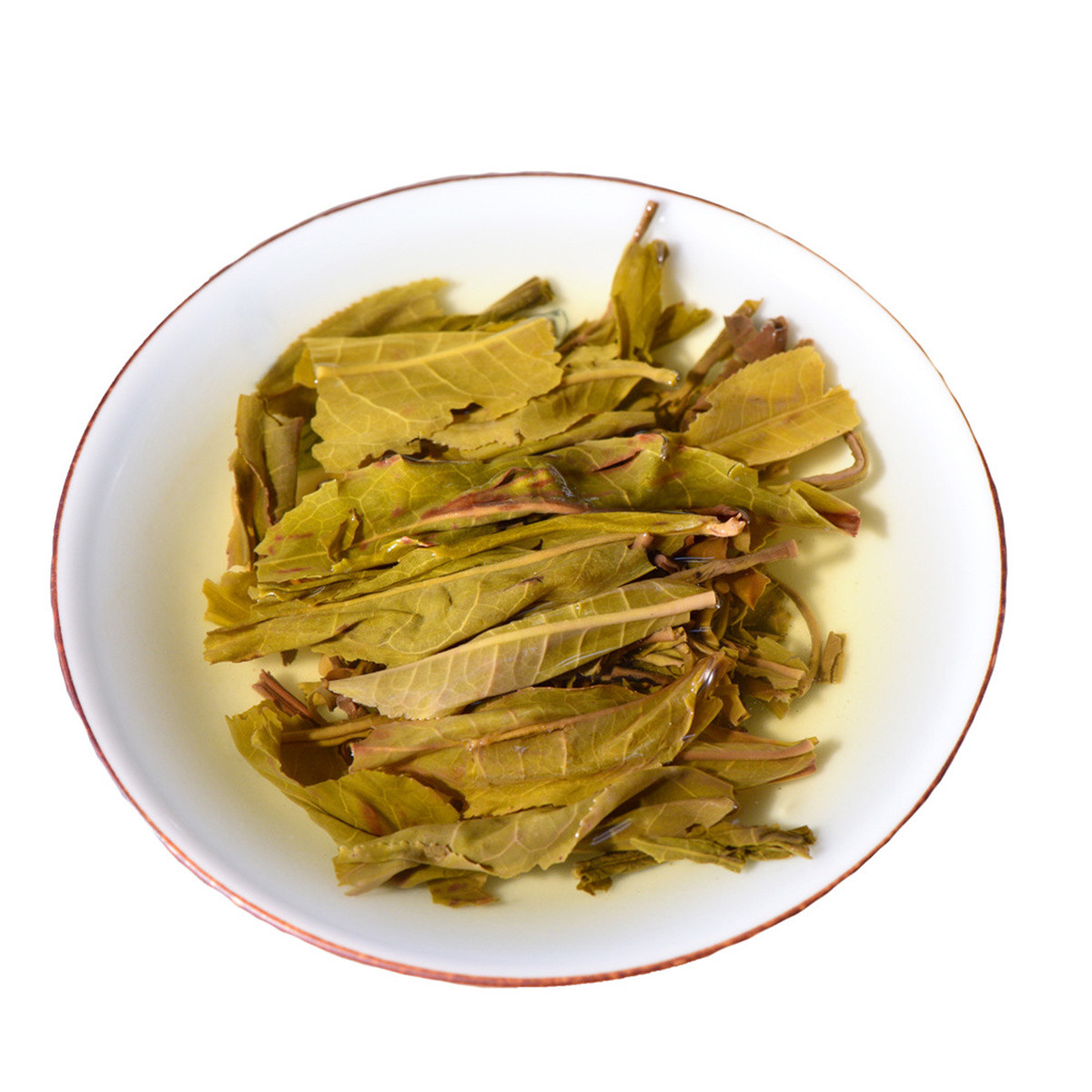 Pu-erh Tea Raw Sheng Yunnan Menghai Organic Green 357g Cake Premium Healthy