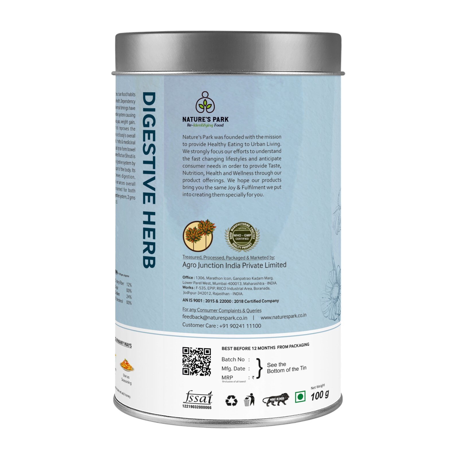 PACHAN SHRUTI – Digestive Herb|Helps in Weight Loss|Boost Immune System| 100 GMS
