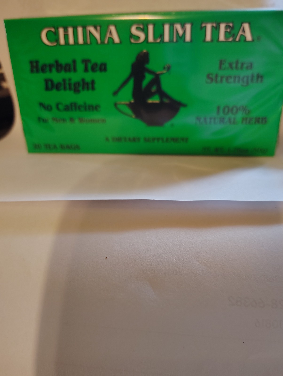 China Slim Tea Extra Strength Delight 20 Tea Bag.