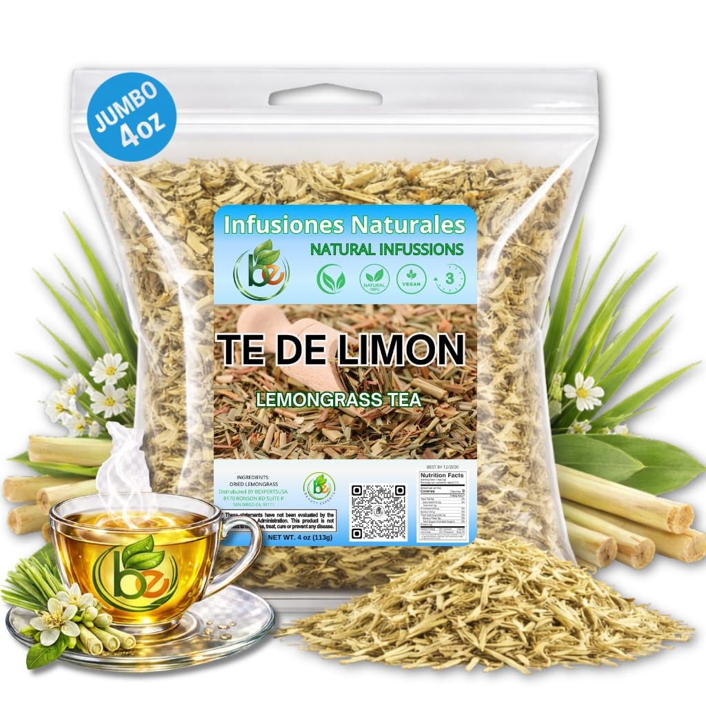 Lemongrass Herbal Tea – 4 oz (113g) – Dried Citronella Leaves – Cut & Sifted…