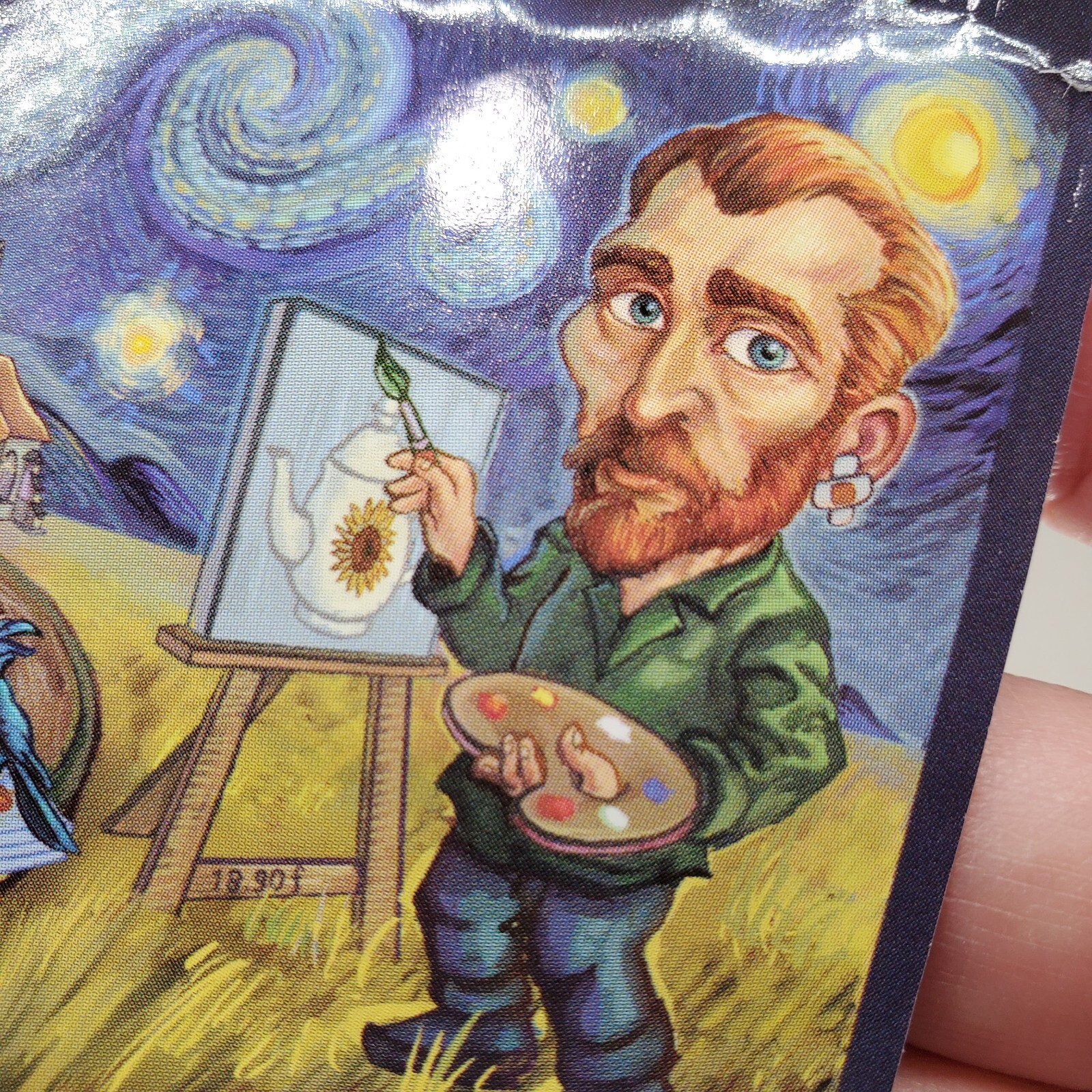 Vincent Van Goghji Berry Tea Bags in Clear Cube The Tea Book Best by 11/26