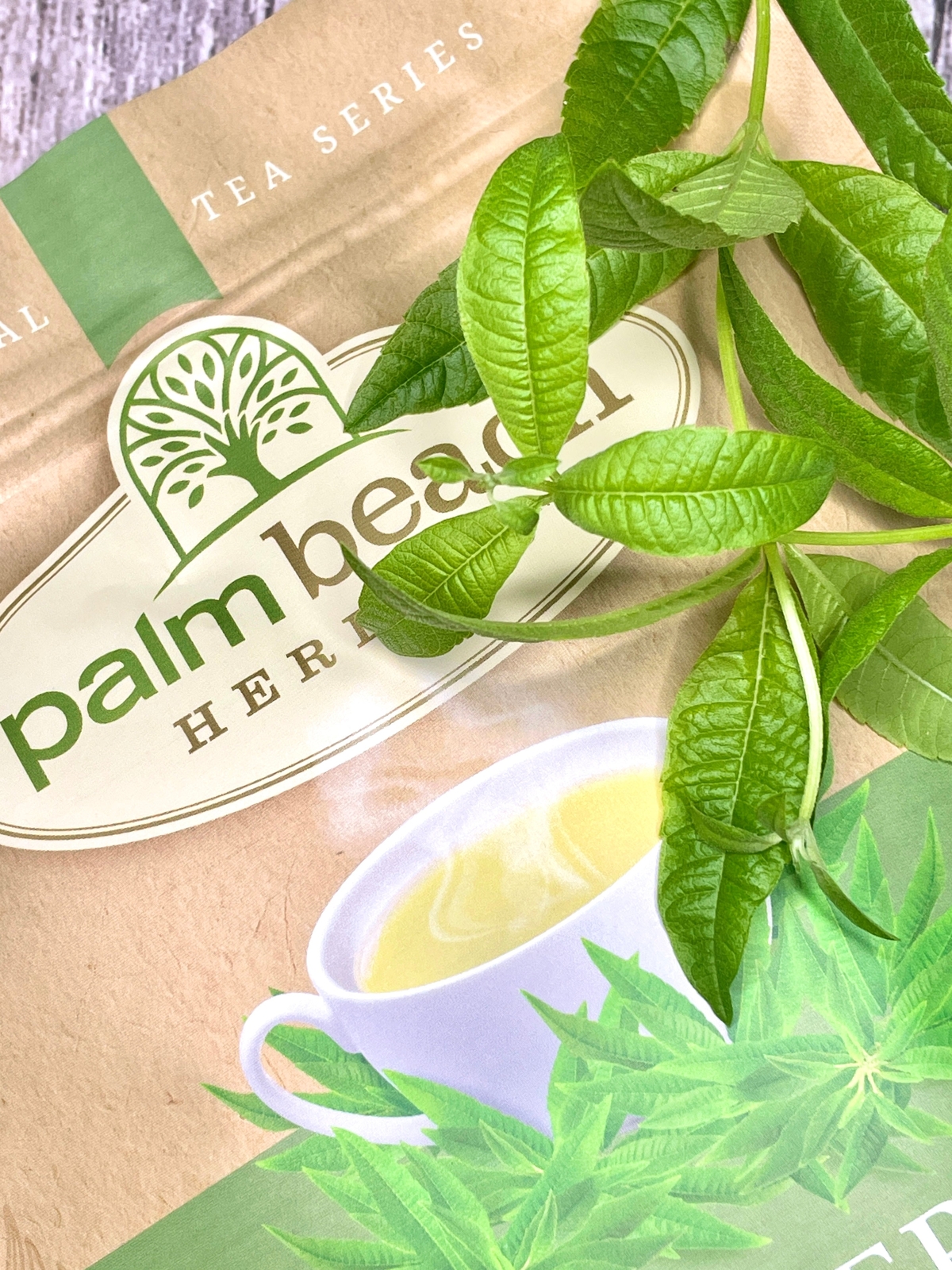 Lemon Verbena Tea by Palm Beach Herbals | 30ct, Caffeine-Free