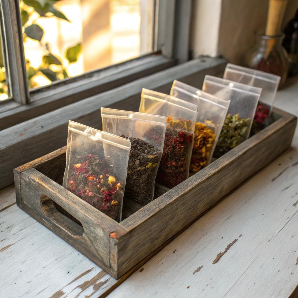 – Top 8 Favorites Sampler Set, Loose Leaf, up to 80 Cups, High to No Caffeine, H