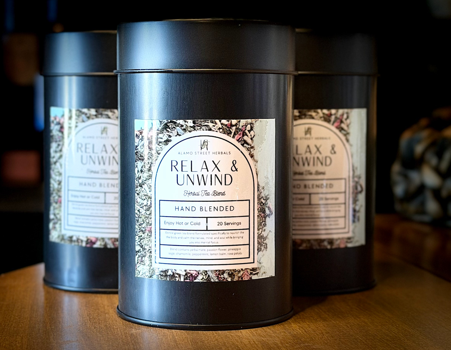 Relax & Unwind Herbal Tea — Relax your mind, bring clarity and focus