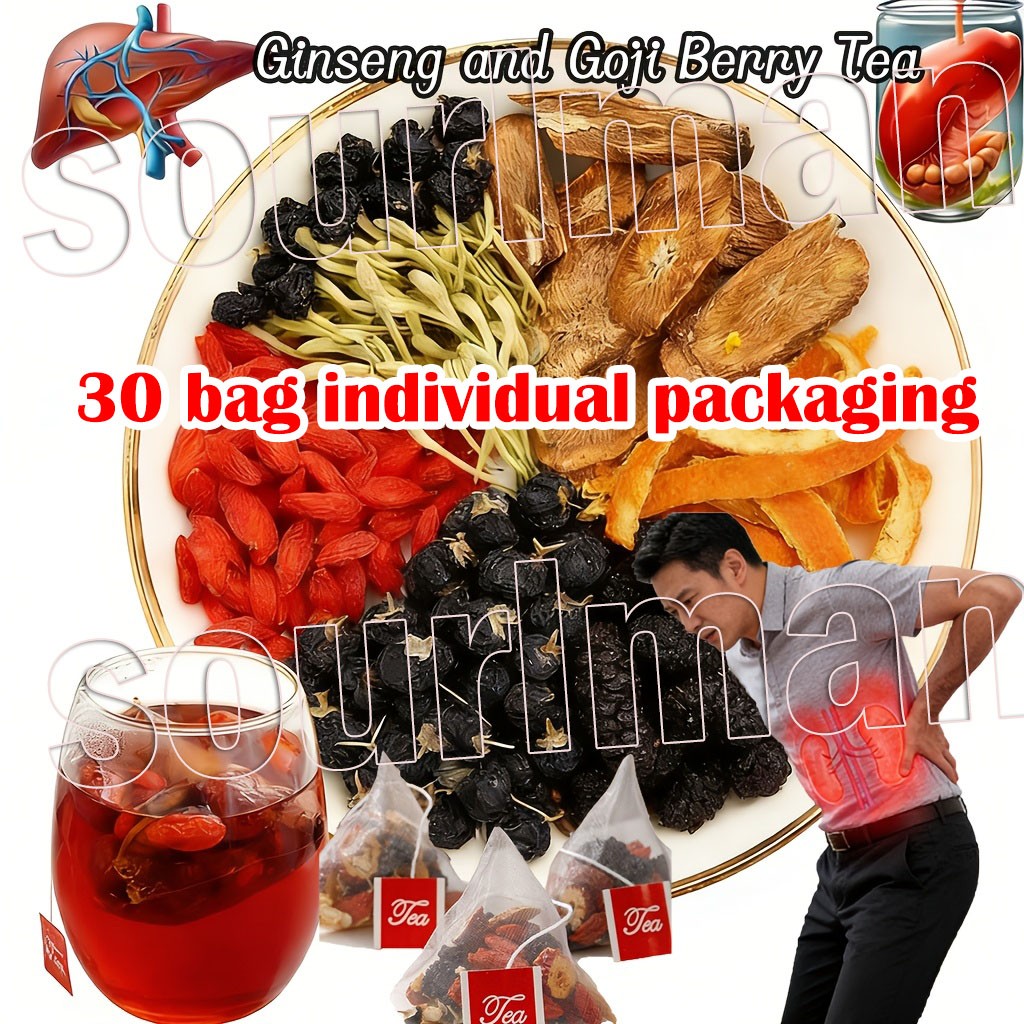 30pcs Ginseng six treasure tea , Kidney tea ,liver tea , red date kidney health
