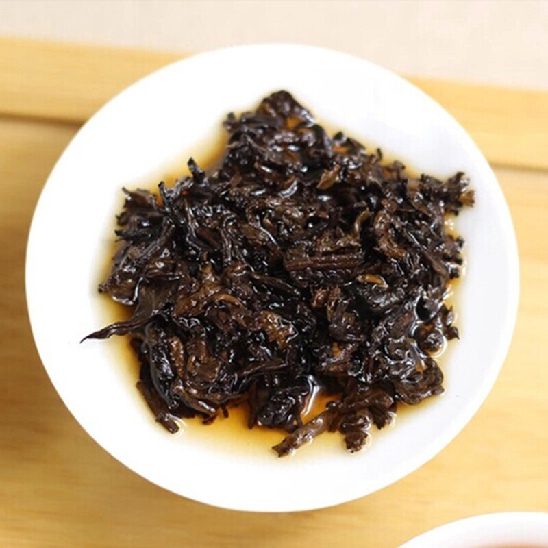 2010 Haiwan Lao Tong Zhi Old Comrade 908 Mini Pu’er Tea Cake Puerh Ripe 200g