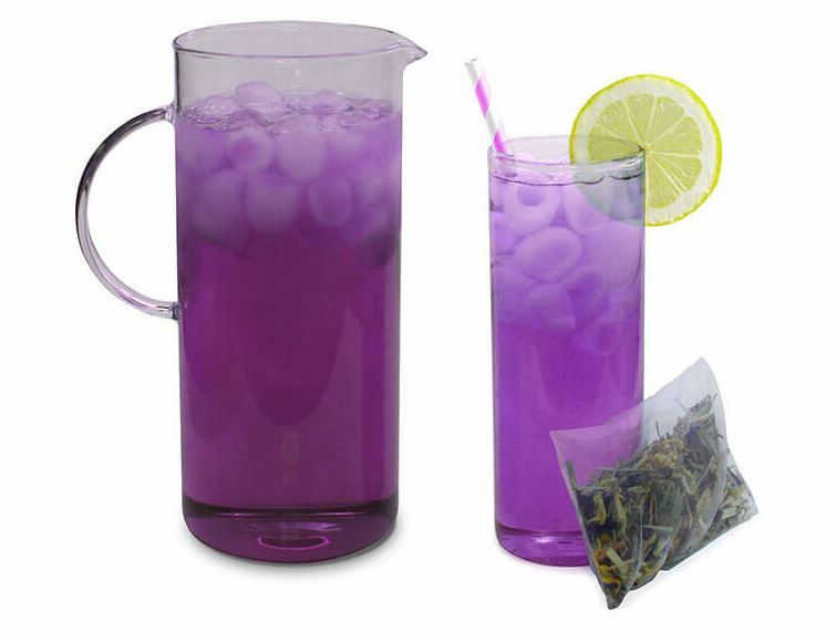 purple papayaberry iced tea pouch 12 count bag makes 32 oz each