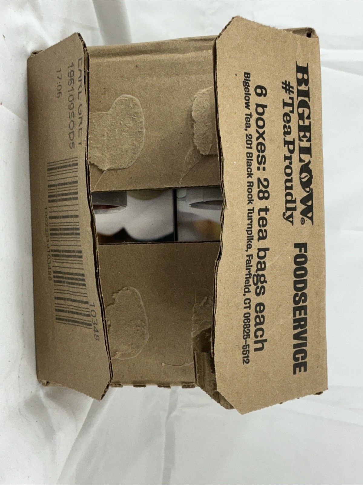 6 Boxes Bigelow Earl Grey Black Tea, 28 Bags Per Box (168 Bags Total) 1.66 Oz
