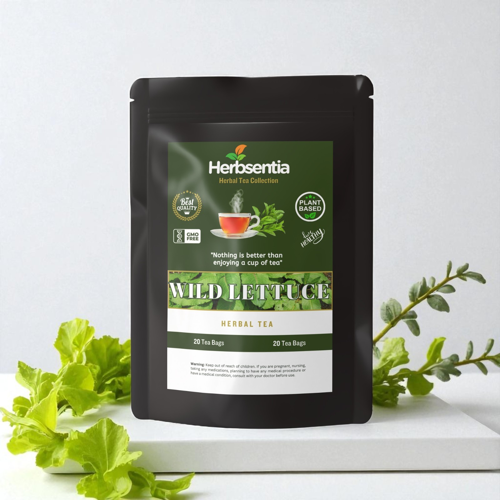 Wild Lettuce Tea – Muscle and Joint