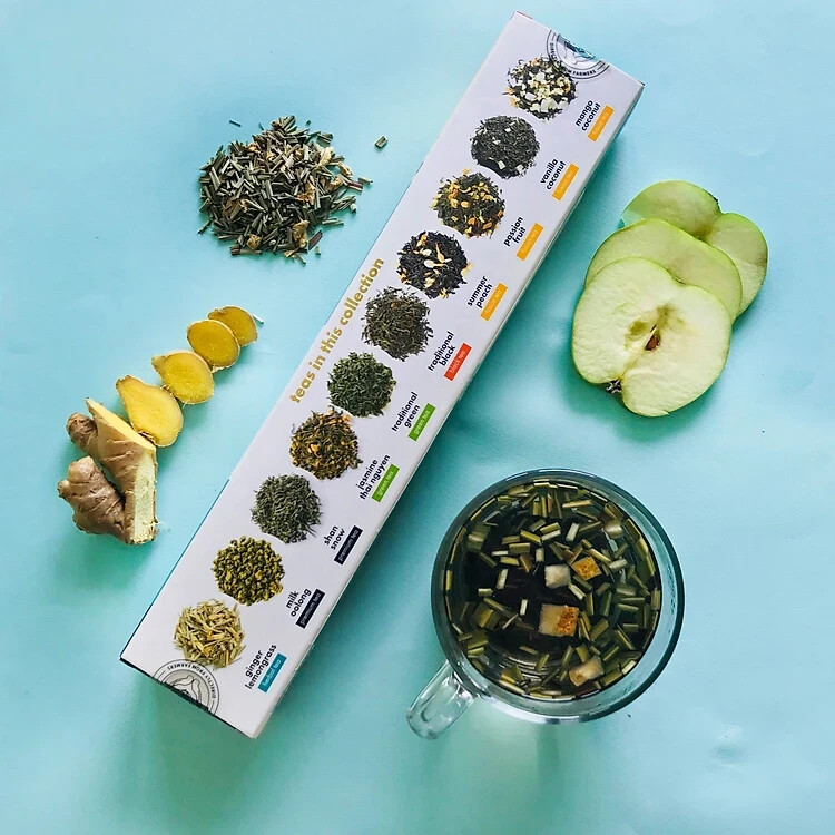 Teapins I Wish You Gift Set Tea Collection 50g Gift Box (5g x 10 Tea Bags)