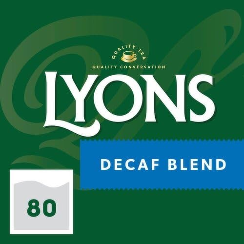 Decaffeinated Irish Tea 80 Pyramid Tea Bags Beverage Breakfast Drink Cup