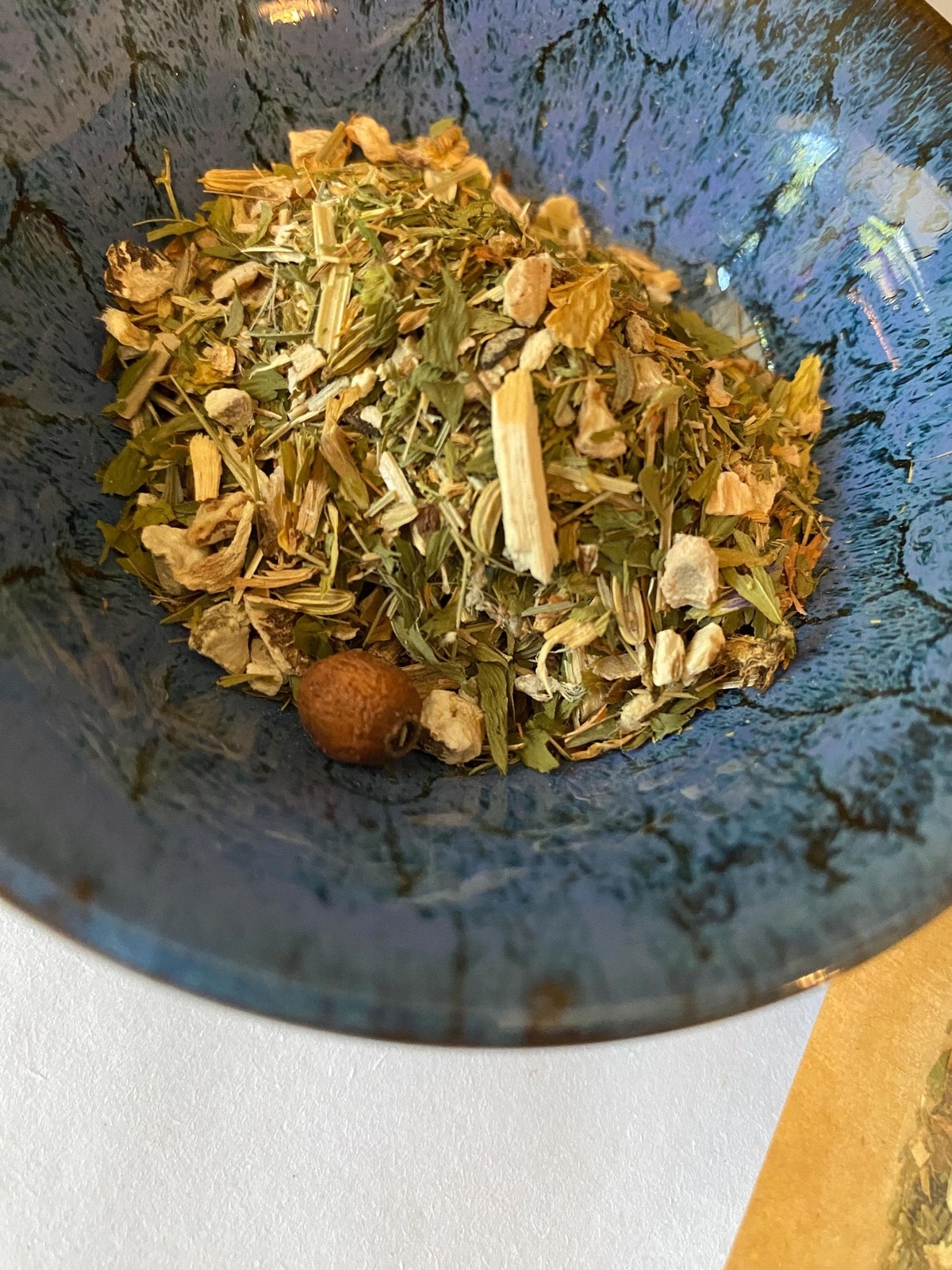 His Herbal Tea Infusion for Men, Earthy Loose Leaf Herbs for Prostate Support