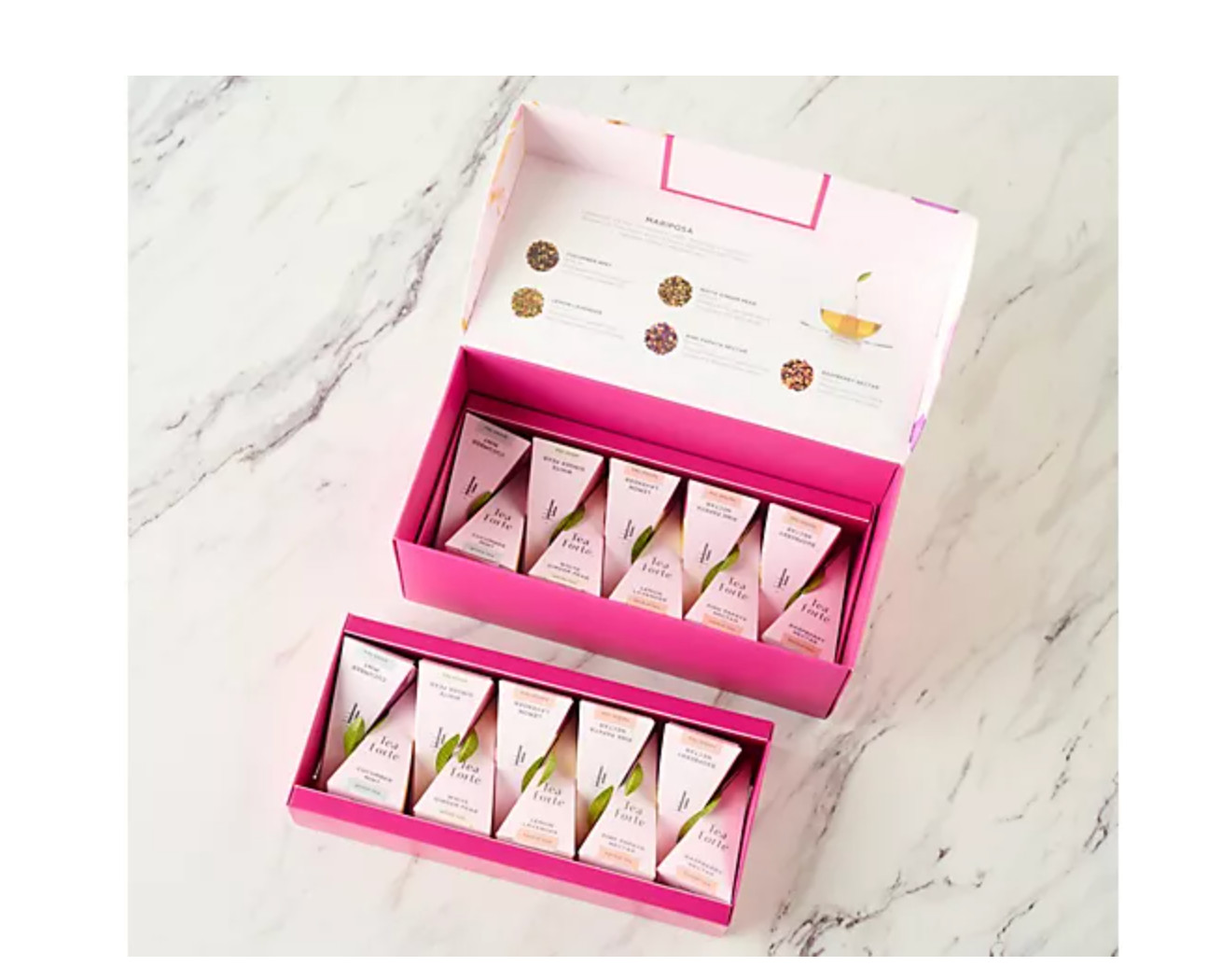 Tea Forte Mariposa Presentation Box of 20 Tea Infusers