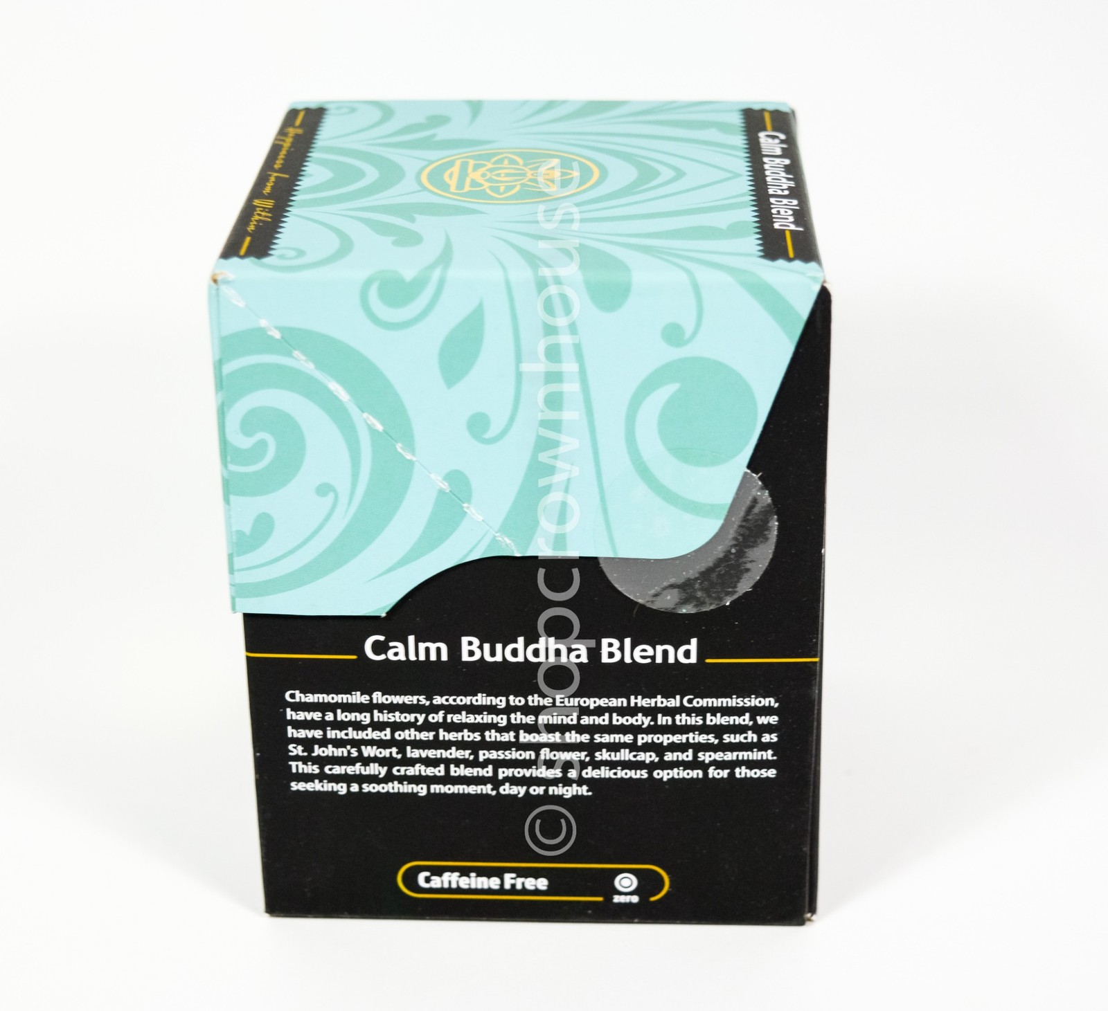 2 Buddha Tea Organic Herbal CALM BUDDHA BLEND Tea 18 Tea Bags box 12/2028