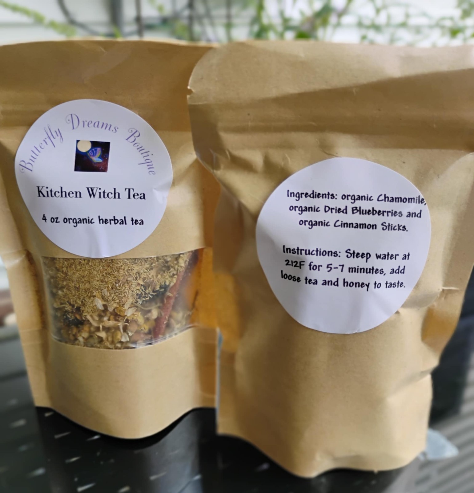 All Natural 4 oz Zodiac Astrology sign Herbal & Dried Fruit Tea Blends