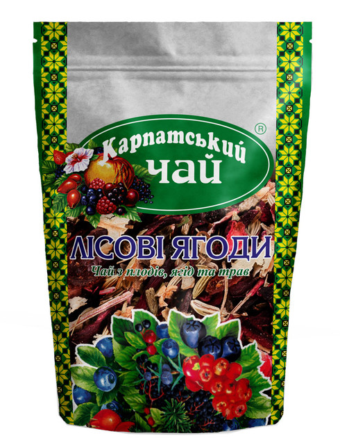 Carpathian Fruit Tea Wild berries 100g Made in Ukraine CS Карпатський Чай