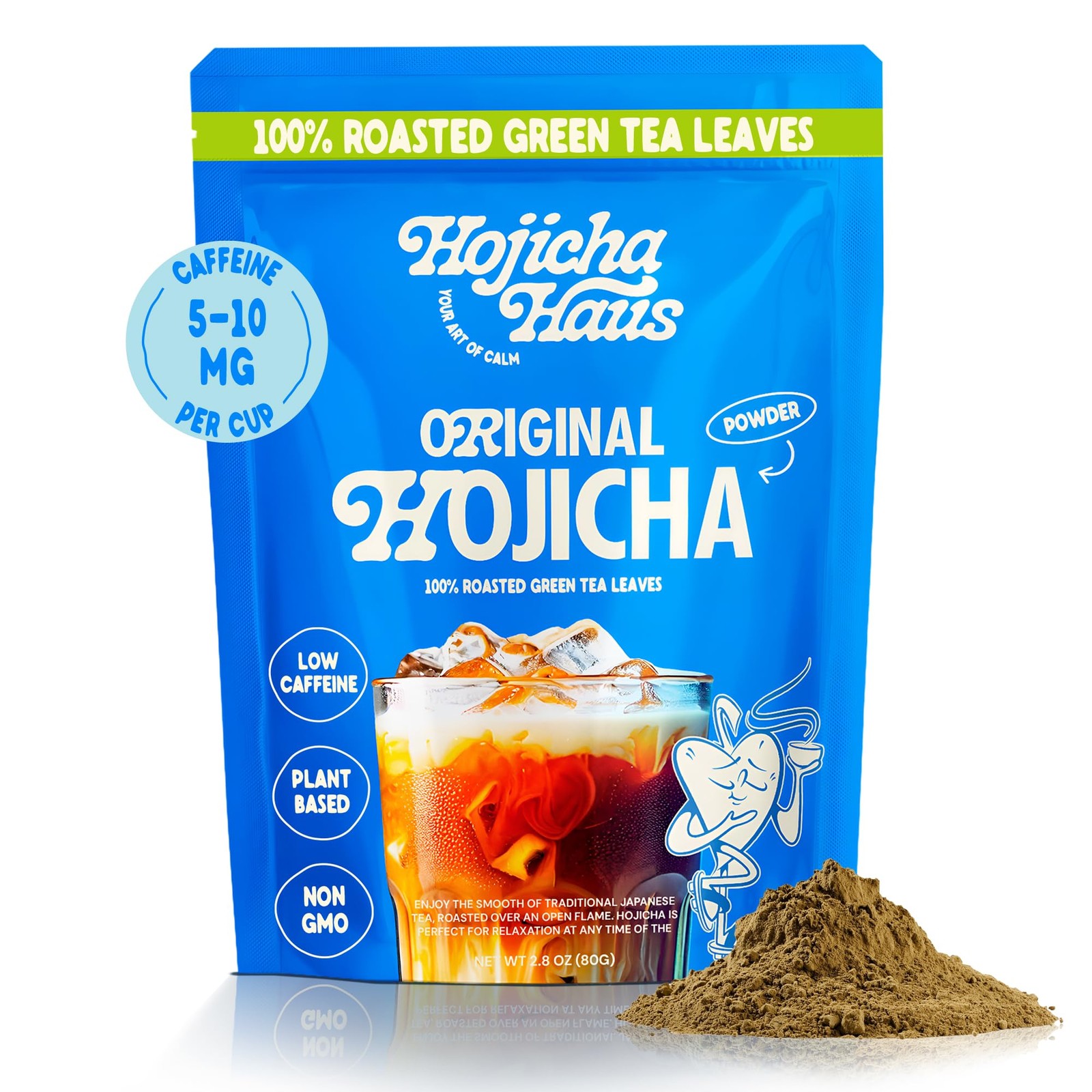 Hojicha Haus Roasted Matcha Green Tea Powder – Ceremonial – Kyoto Grown, Deca…