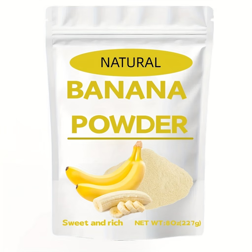 Natural Banana Powder Sugar-Free Additive Free Gluten Free No Artificial Flavors
