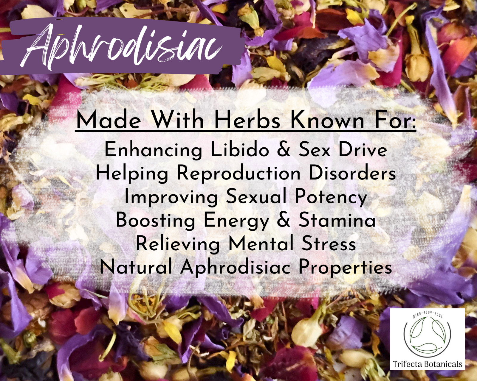 APHRODISIAC – Organic Herbal Tea Blend