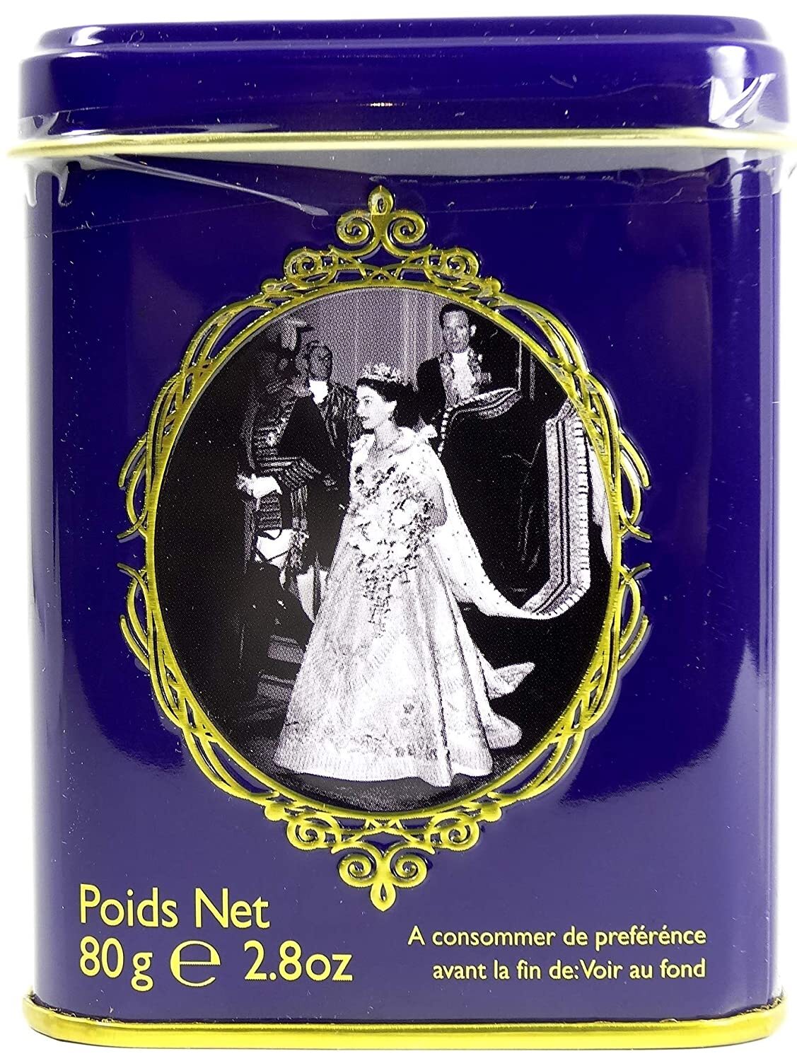 QUEEN ELIZABETH II OF GREAT BRITAIN TIN ENGLISH BREAKFAST TEA 40 TEABAGS COLLEC