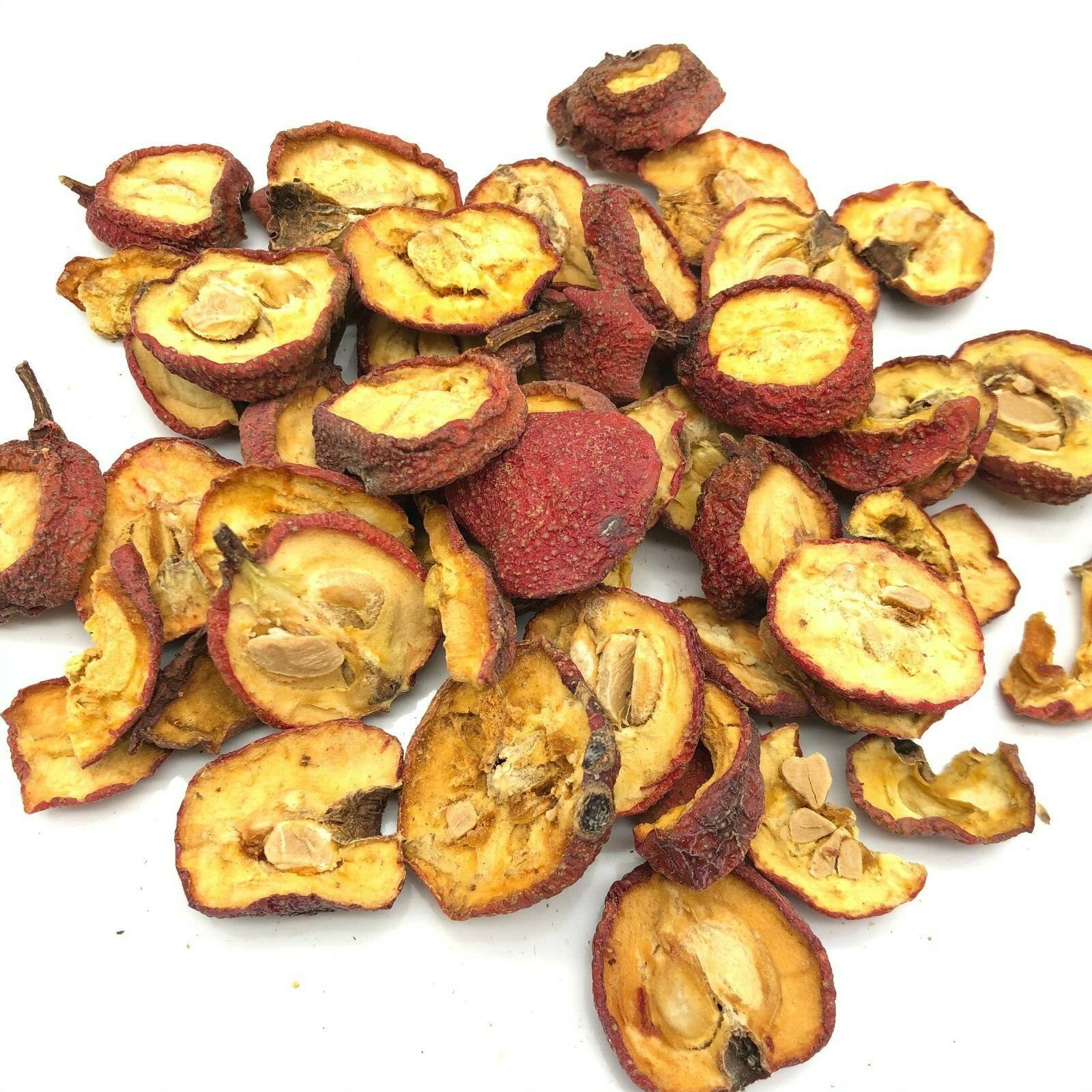Greenlike Hawthorn Berry Shanzha Dried Hawthorne 山楂 Dried Bulk Herb 山楂片 12oz