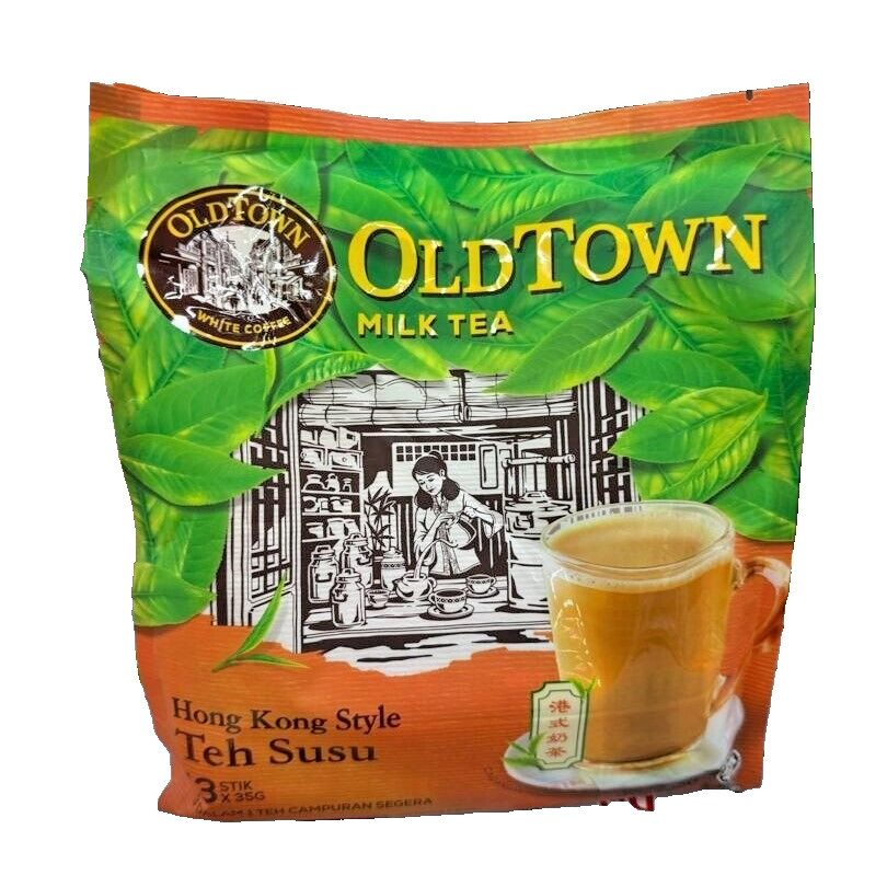 Old Town 3 in 1 Instant Milk Tea Hong Kong Style Teh Susu 13s x 35g – 1 Pack