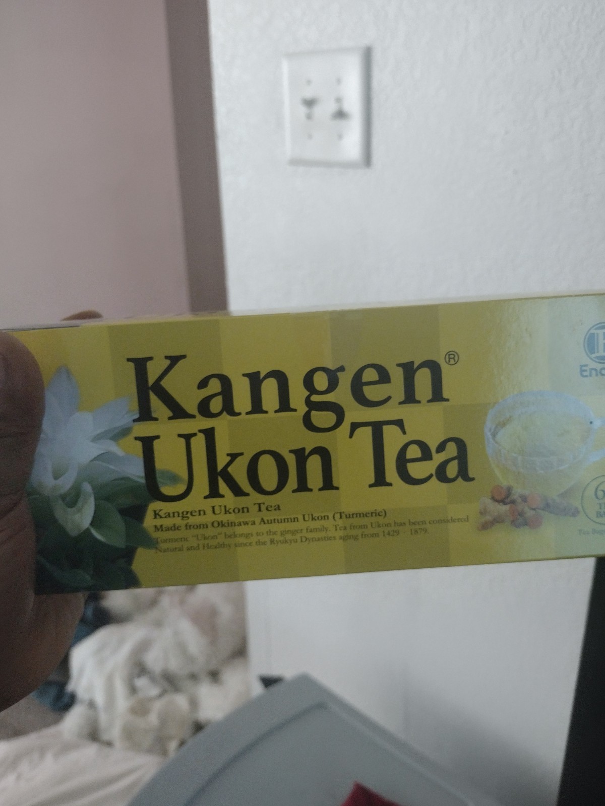 Enagic Kangen Ukon Turmeric Tea Bags 60 Pack Japanese 120g Pantry