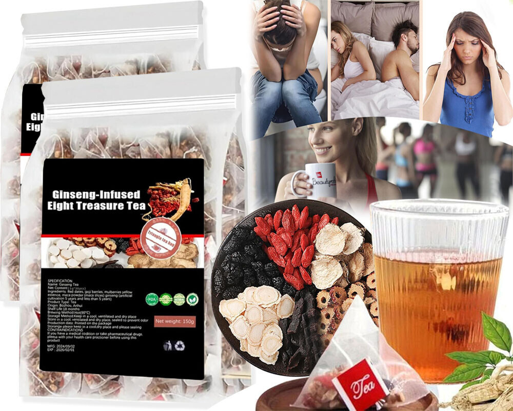 Ginseng six treasure tea , Kidney tea ,liver tea , red date tea , kidney health