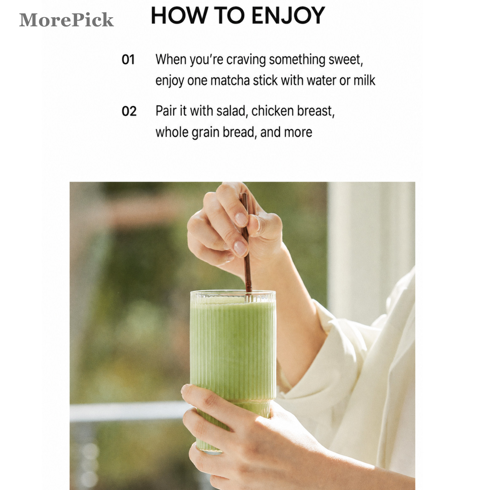 Osulloc Korean Matcha Stick Premium Green Tea Powder Portable Tea Sticks