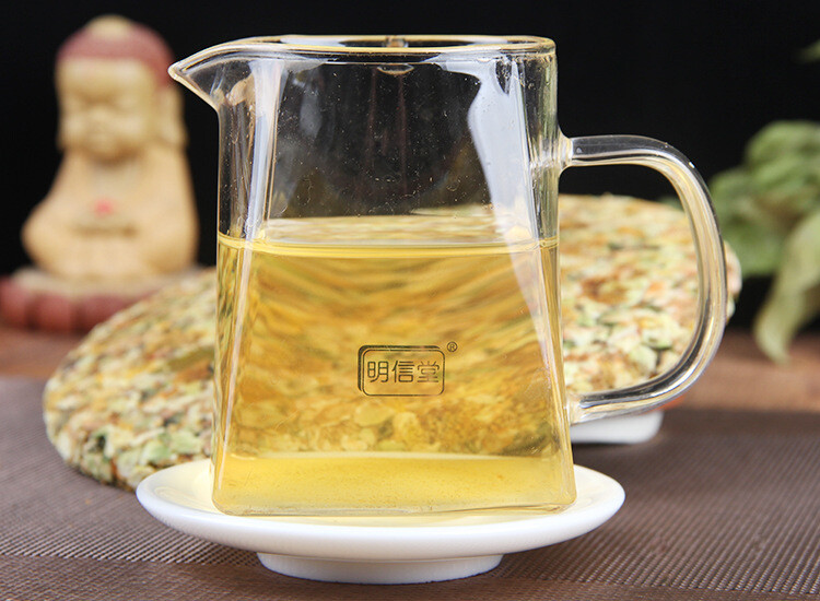 Yunnan Pu’er Tea Puer Flower Lincang Snowy Mountains Ancient Trees Raw Tea 357g