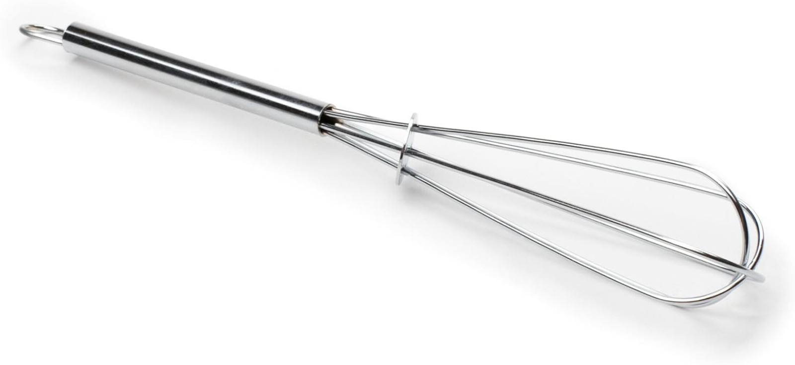 Mini Whisks, Chrome Plated, Set of 4, Metallic, 8 X 2 X 1.75 Inches