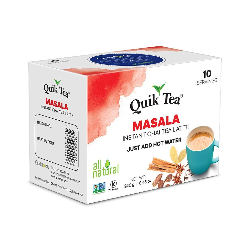 Tea Latte, Masala Chai, 8.5 Ounce (Pack of 4)