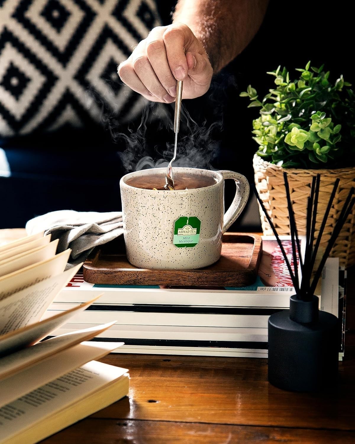 Mint Spearmint Green Tea Bags, 100 ct – , Caffeinated & Sugar-Free