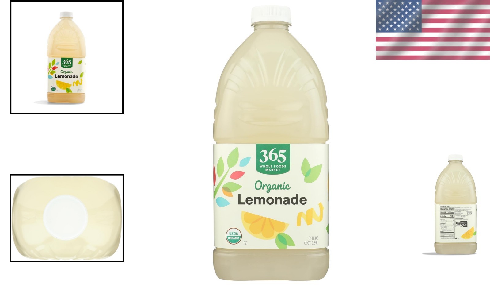 Sustainable Organic Lemonade, 64 Fl Oz – Traditional Recipe Refreshment
