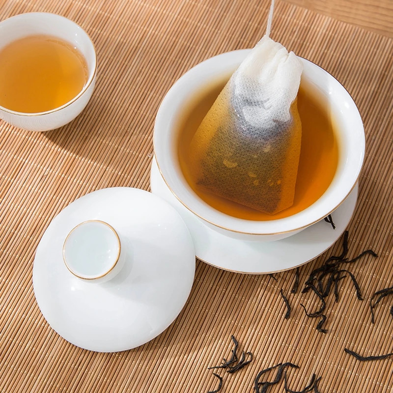 Disposable Empty Teabags with String Filter Paper for Loose Tea Herbs