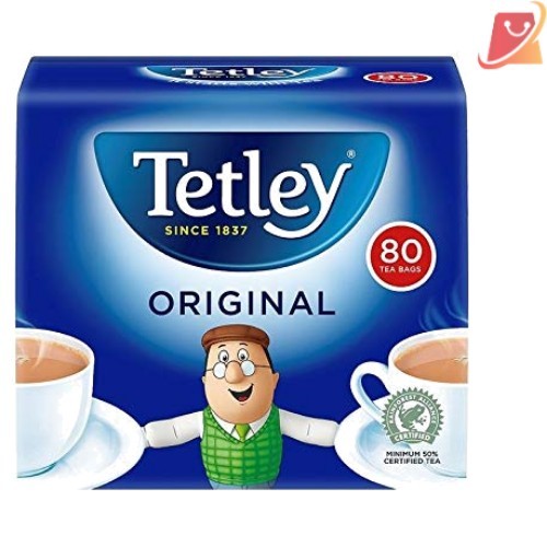 Tea Bags 80ct Unflavored British Assam African Tea for Healthy Refreshing