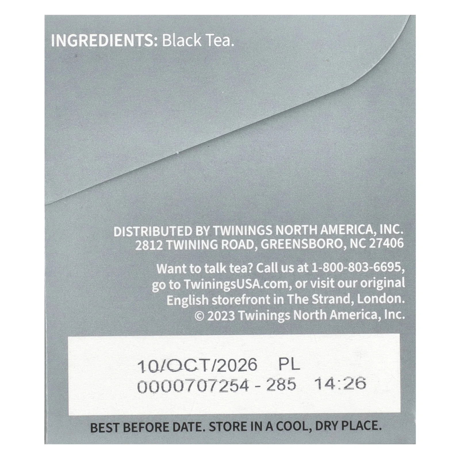 Pure Black Tea, Prince Of Wales, 20 Tea Bags, 1.41 oz (40 g)