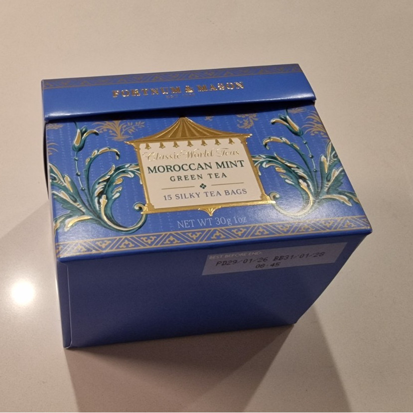 Fortnum & Mason Moroccan Mint Green Tea Bags 15 Pack 30 g Moroccan