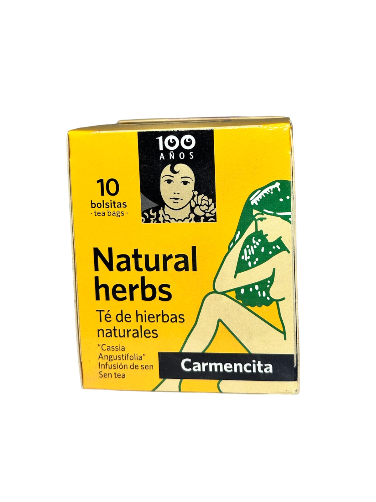 Carmencita Sen Tea Natural Herbs-Te Hierbas Naturales 10 Bolstas (Tea Bags)