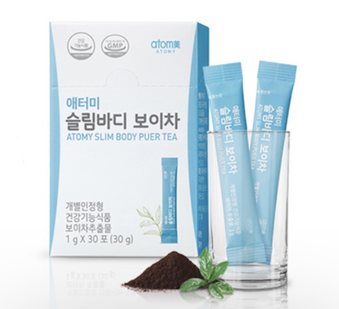 ATOMY Slim Body Puer Tea Extract 1g x 30pcs Powder Once a day Diet made in Korea