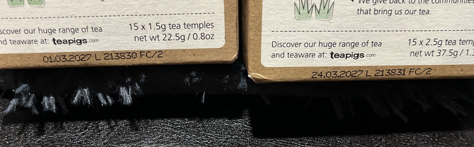 5 Assorted Boxes Of Teapigs Temples (15/box) English, Chamomile & Super Fruit