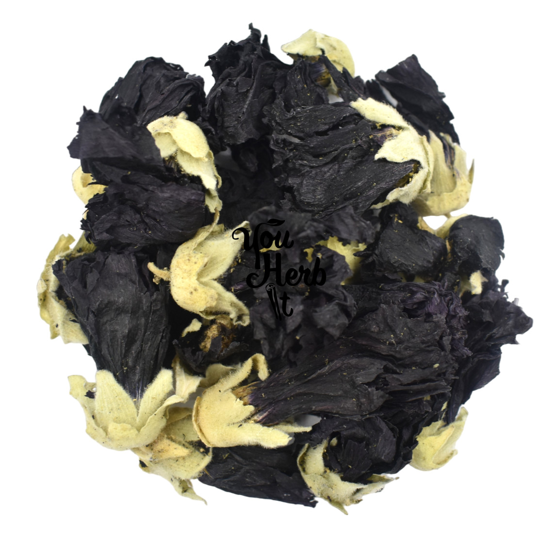 Black – Purple Hollyhock Mallow Dried Flowers 300g-1.95kg – Alcea Rosea