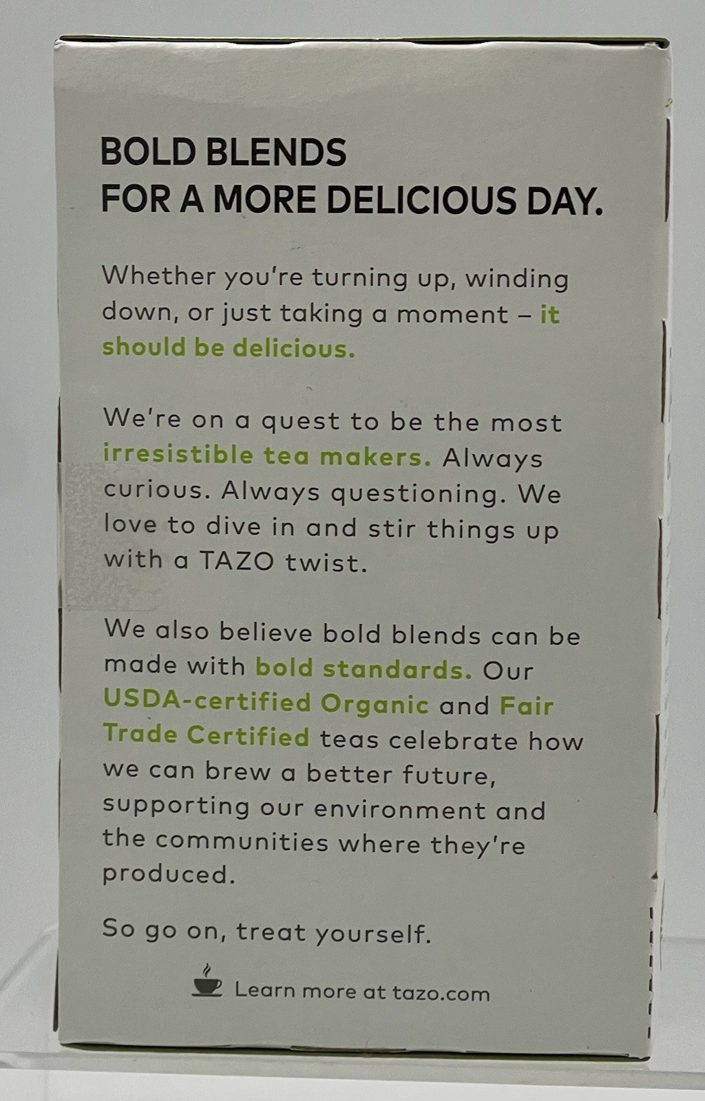 Lot of 3 TAZO Organic Zen Green Tea 48 Bags Caffeinated BB 05/2027 Sealed