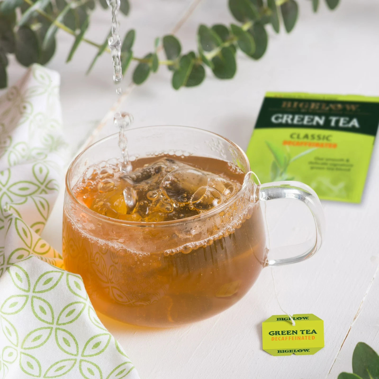 Bigelow Decaffeinated, Green Tea Bags, 20 Count
