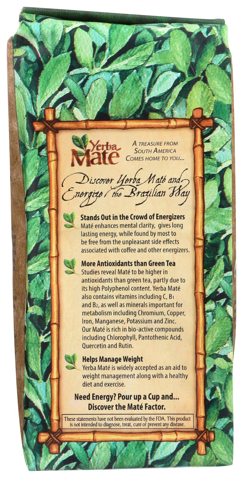 Mate Factor Organic Yerba Loose Tea 12 Oz 3 Pack